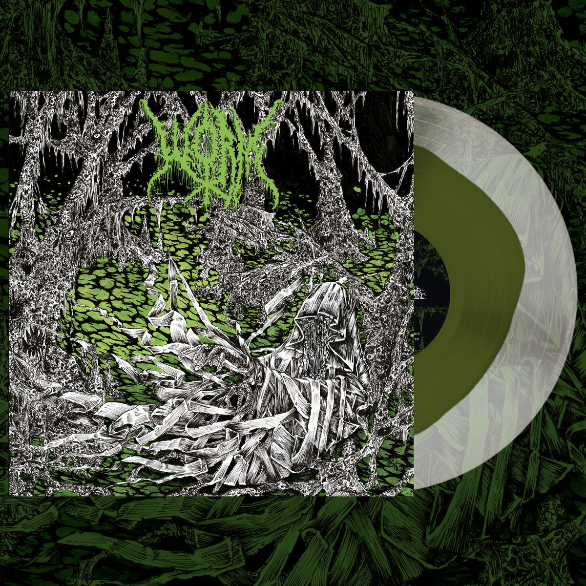 WORM Gloomlord - Vinyl LP (swamp green inside ultra clear)