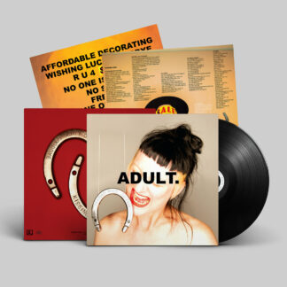 ADULT. Kissing Luck Goodbye - Vinyl LP (black)