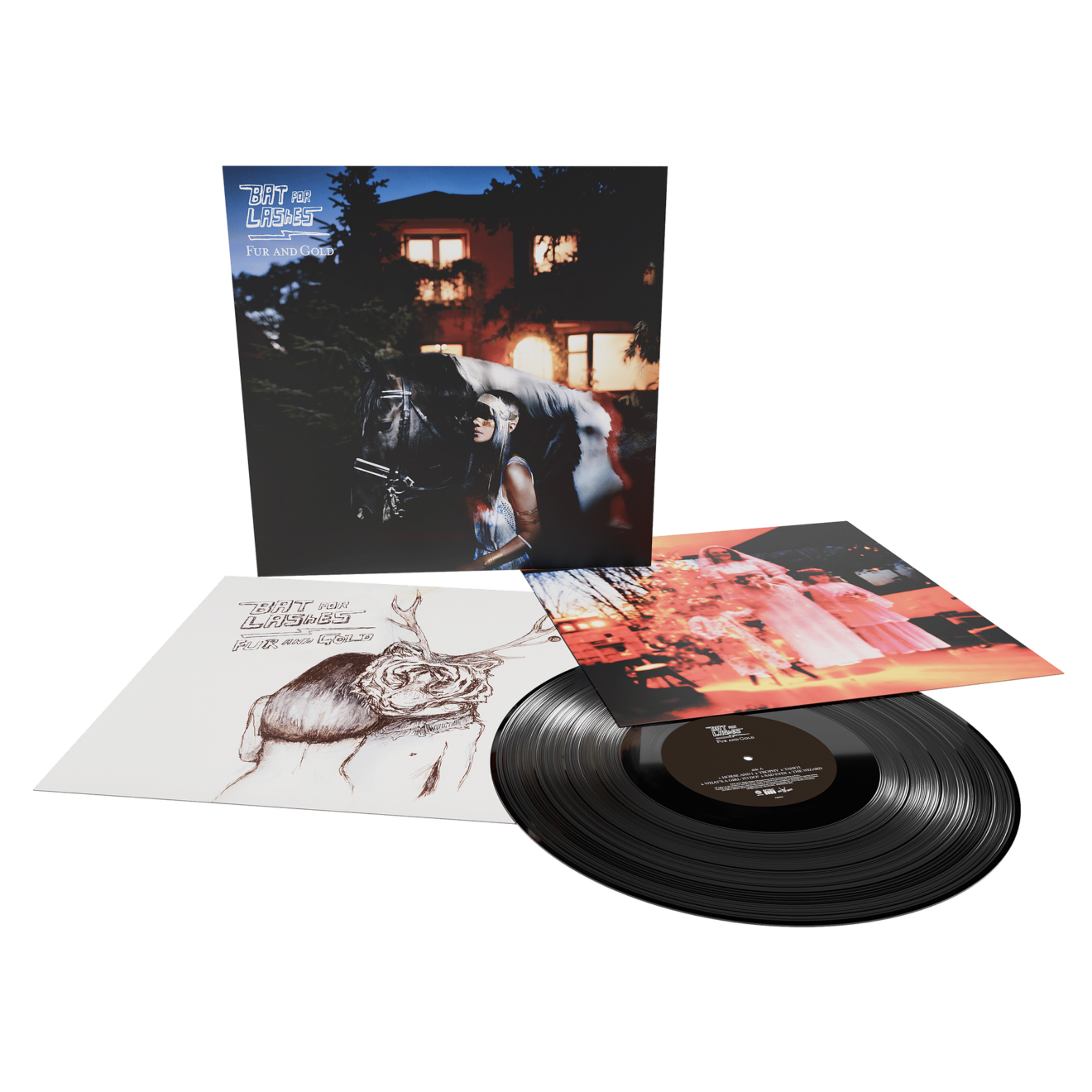 BAT FOR LASHES Fur And Gold - Vinyl LP (black)