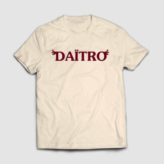 DAITRO - T-shirt (beige dark red)