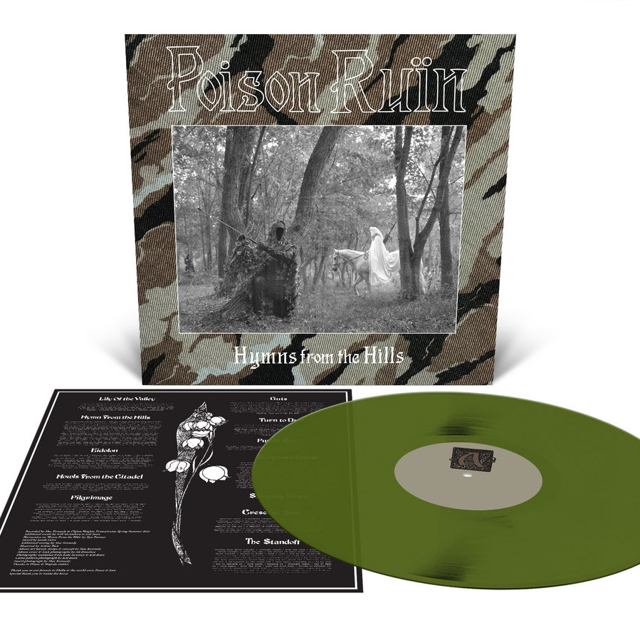 POISON RUÏN Hymns From The Hills - Vinyl LP (swamp green)
