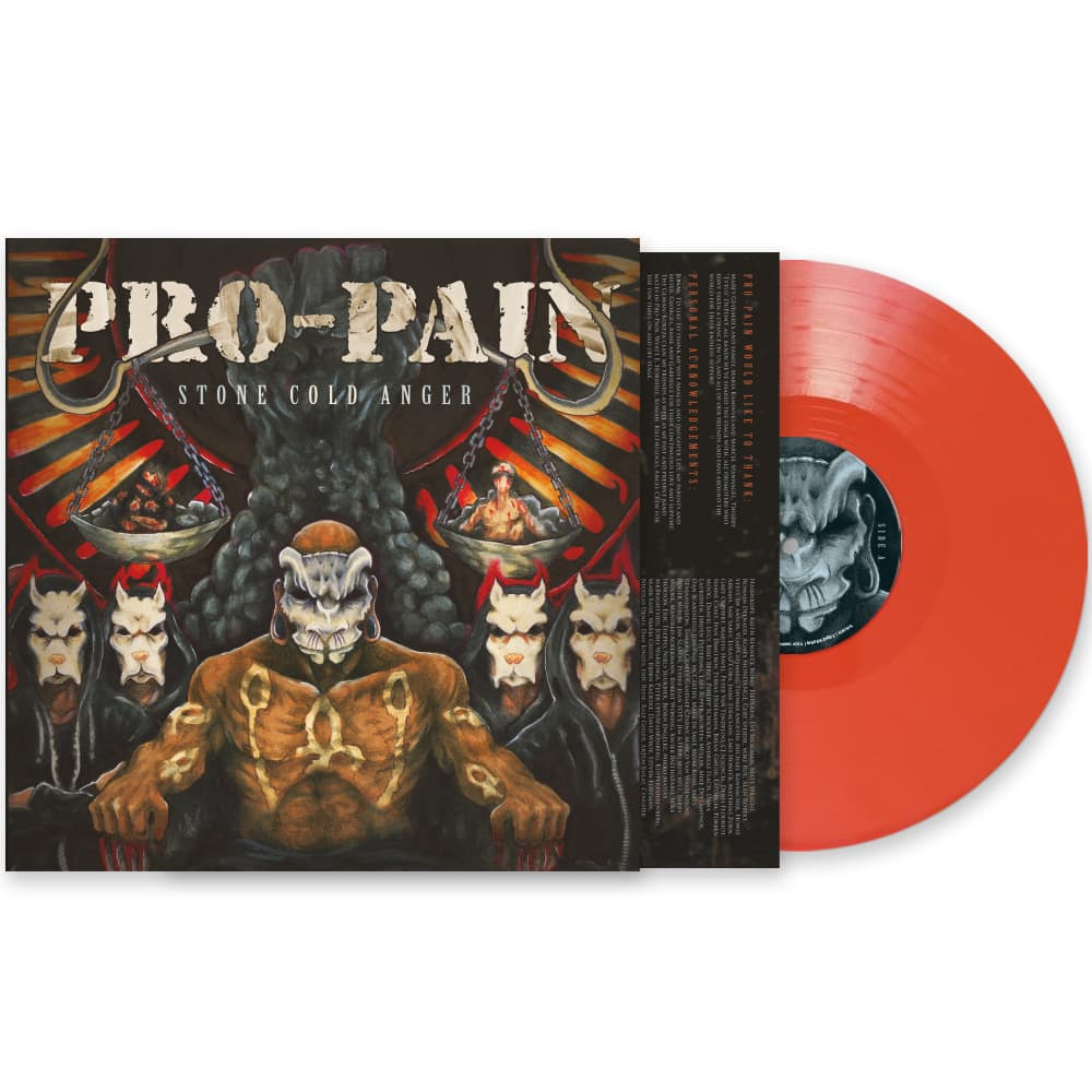 PRO-PAIN Stone Cold Anger - Vinyl LP (orange)