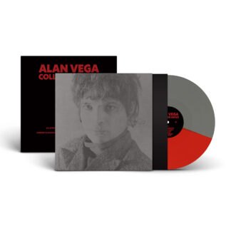 ALAN VEGA Collision Drive - Vinyl LP (half red half silver)