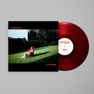 CUT WORMS Transmitter - Vinyl LP (clear red)