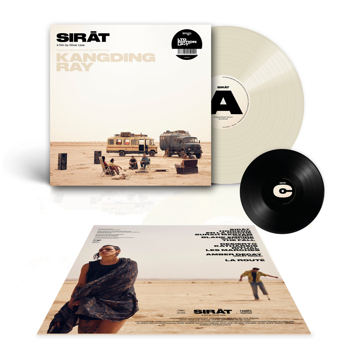 KANGDING RAY Sirāt (Original Motion Picture Soundtrack) - Vinyl LP (creamy white) + Vinyl 7" (black)