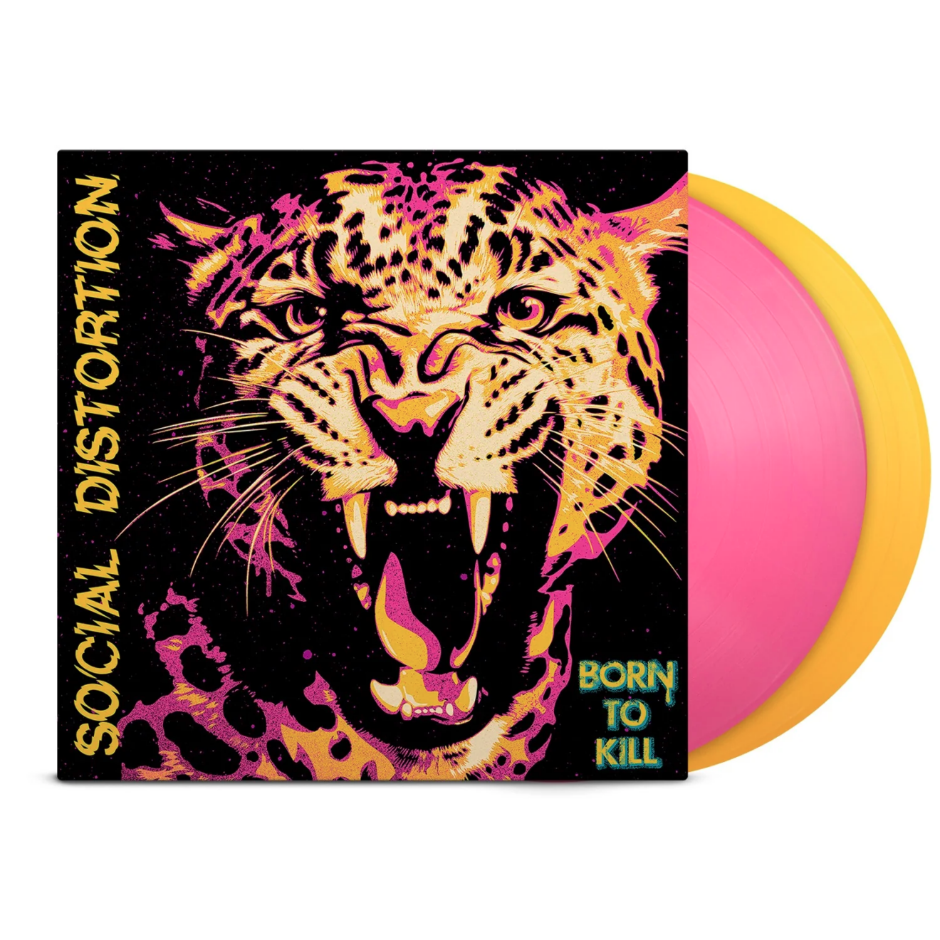 SOCIAL DISTORTION Born To Kill - Vinyl 2xLP (pink yellow)