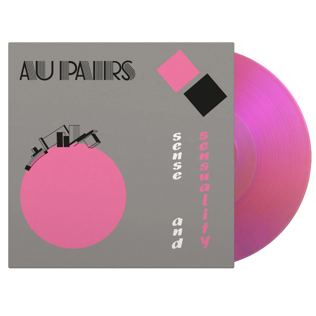 AU PAIRS Sense and Sensuality - Vinyl LP (magenta)