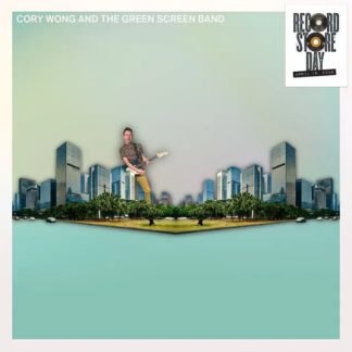 CORY WONG Cory Wong And The Green Screen Band - Vinyl LP (translucent coke bottle green and blue marble)