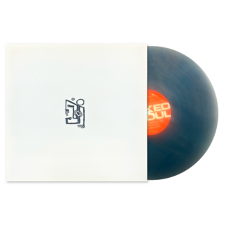 NAKED SOUL FLAT BED Split - Vinyl LP (transparent blue marble)