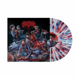 TO THE GRAVE Everyone's A Murderer - Vinyl LP (clear blood white blue splatter)
