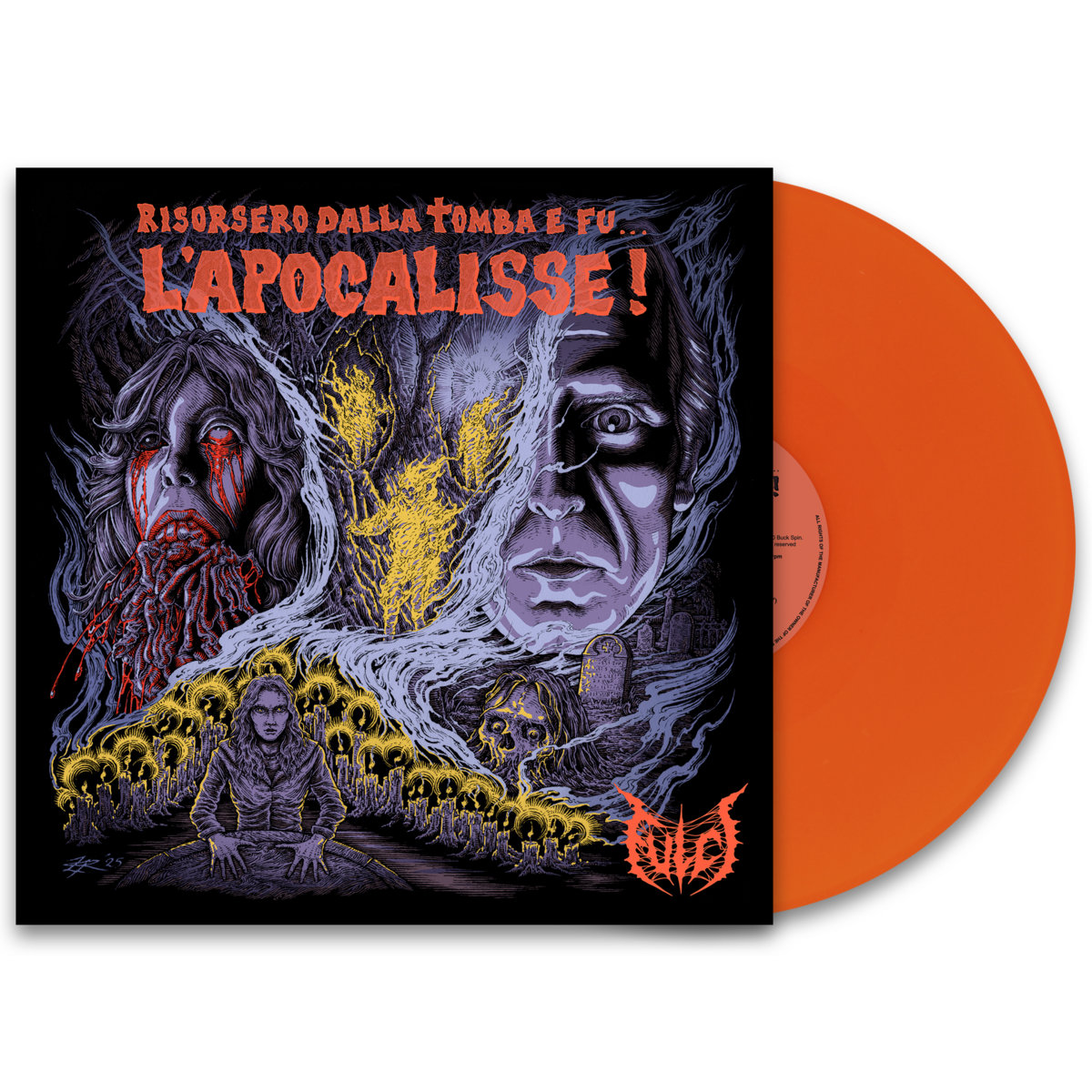FULCI Risorsero dalla Tomba e Fu… L’apocalisse! - Vinyl LP (neon orange)