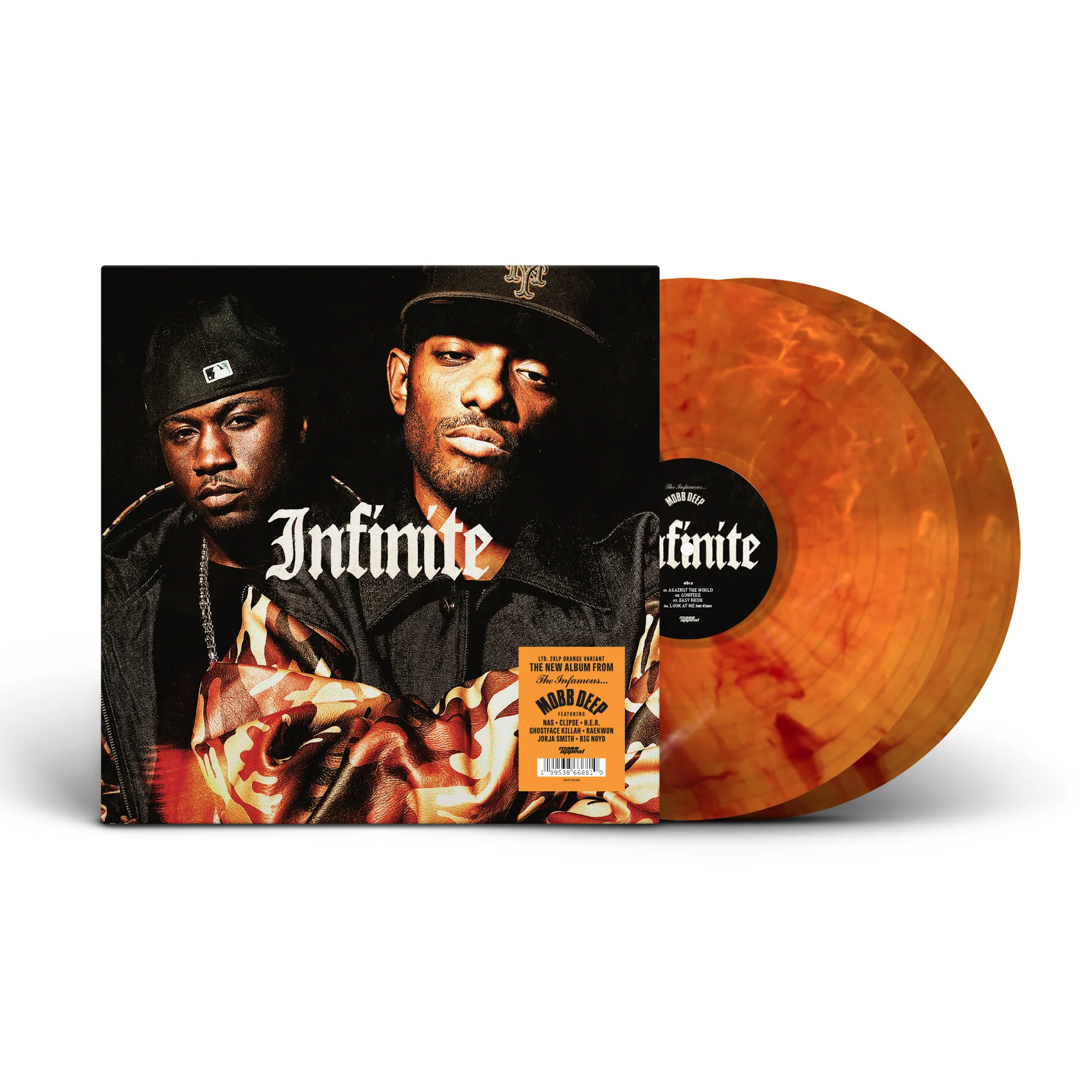 MOBB DEEP Infinite - Vinyl 2xLP (orange swirl)