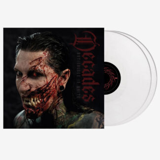 MOTIONLESS IN WHITE Decades - Vinyl 2xLP (white silver marble)
