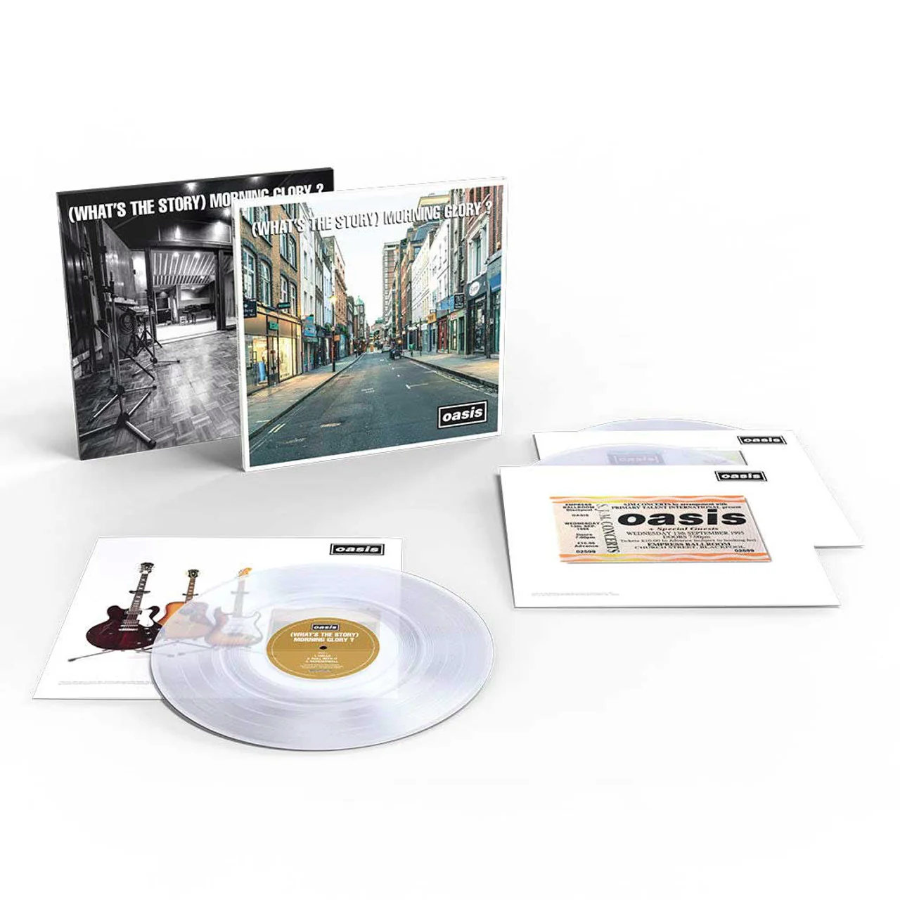 OASIS (What’s The Story) Morning Glory? - deluxe edition 30th anniversary - Vinyl 3xLP (clear)
