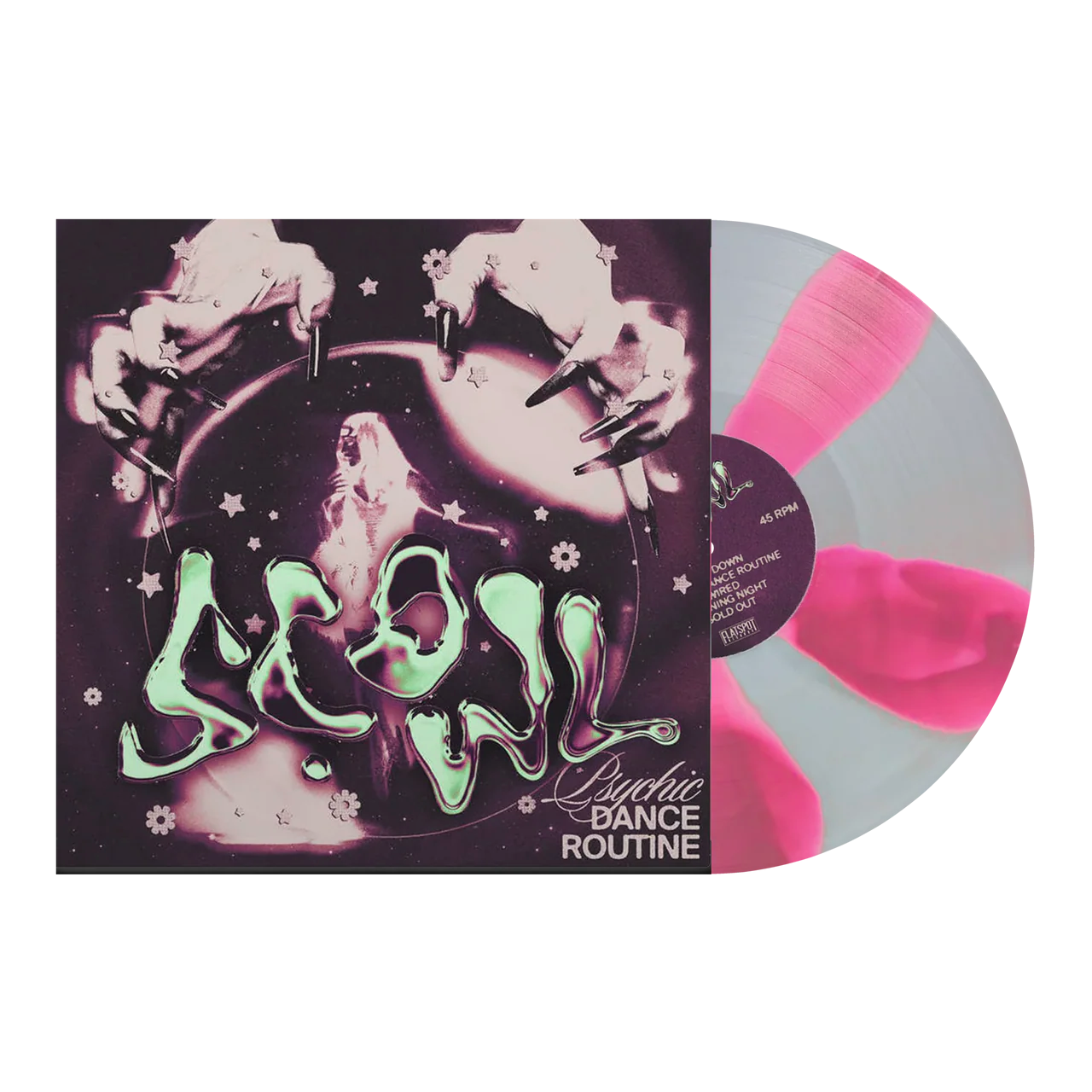 SCOWL Psychic Dance Routine - Vinyl LP (hot pink silver cornetto)