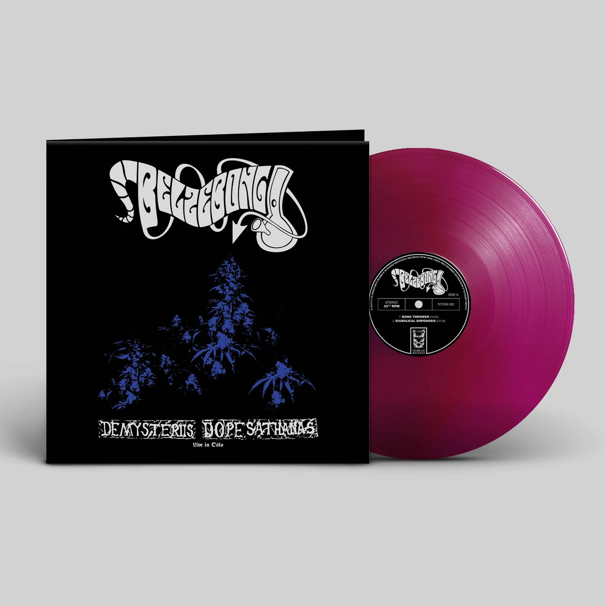BELZEBONG De Mysteriis Dope Sathanas - Live in Oslo - Vinyl LP (purple)