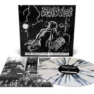 CONVULSE From Resuscitation to Reincarnation - The Early Years - Vinyl LP (white black splatter)