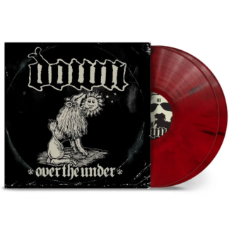 DOWN Over The Under - Vinyl 2xLP (red black marble)