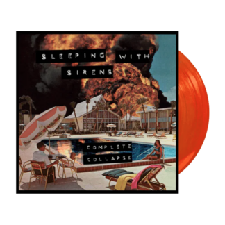 SLEEPING WITH SIRENS Complete Collapse - Vinyl LP (easter yellow transparent orange galaxy)