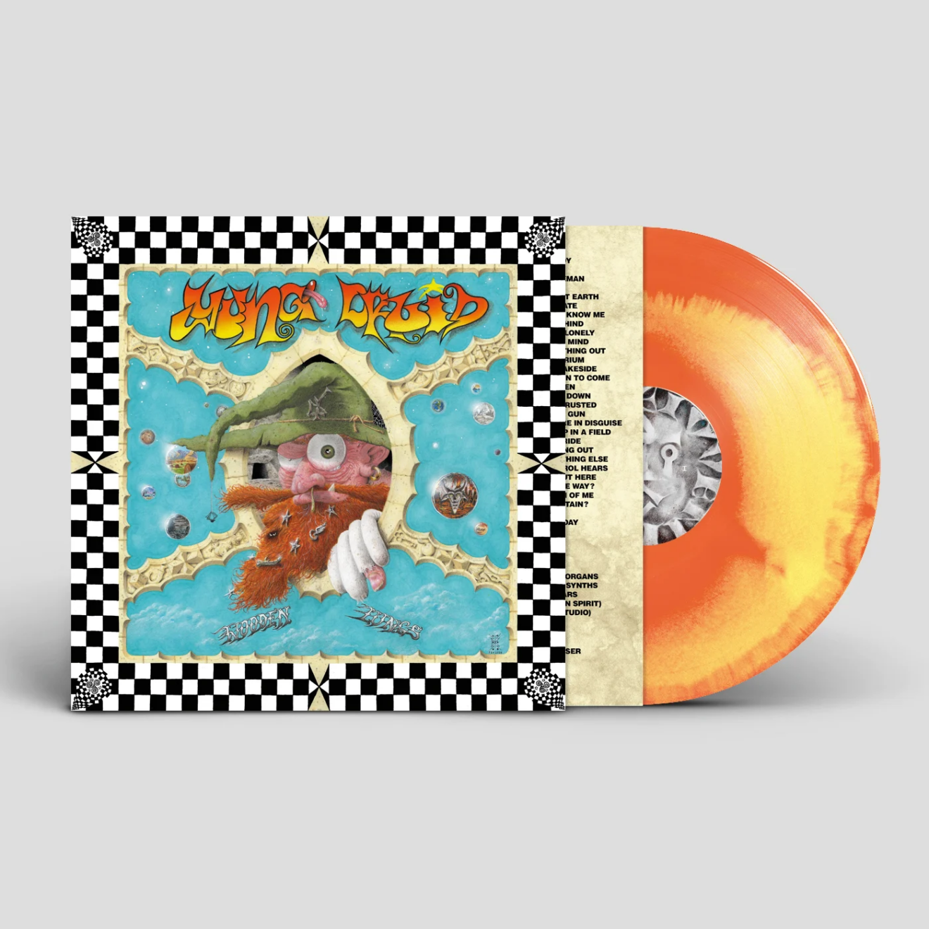 YUNG DRUID Wooden Lungs - Vinyl LP (orange yellow merge)