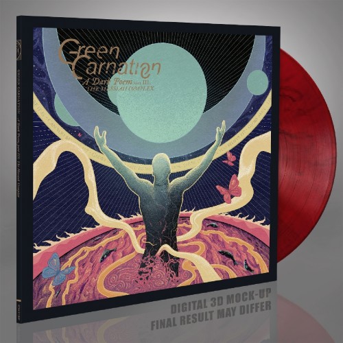 GREEN CARNATION A Dark Poem, Part III The Messiah Complex - Vinyl LP (transparent red black marble)