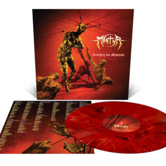 MARTYR Feeding The Abscess (Reissue) - Vinyl LP (blood red black white marble)