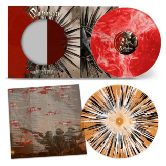 SABATON The Last Stand - 10th Anniversary Edition - Vinyl 2xLP (bloodstone marble spartan sunset splatter)