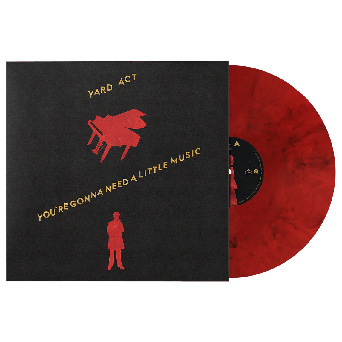 YARD ACT You're Gonna Need A Little Music - Vinyl LP (red black marble)