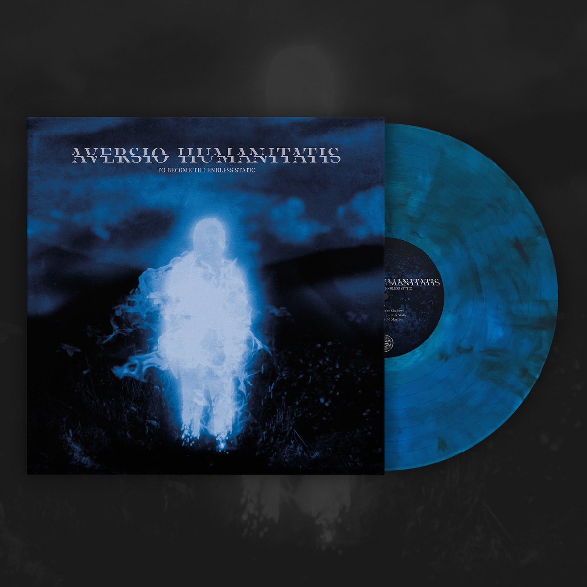 AVERSIO HUMANITATIS To Become The Endless Static - Vinyl LP (transparent blue black smoke)