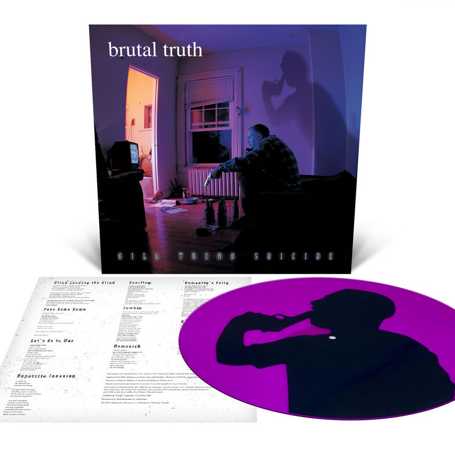 BRUTAL TRUTH Kill Trend Suicide - 2026 Remaster - Vinyl LP (neon violet)