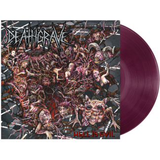 DEATHGRAVE Hell Is Evil - Vinyl LP (deep purple)