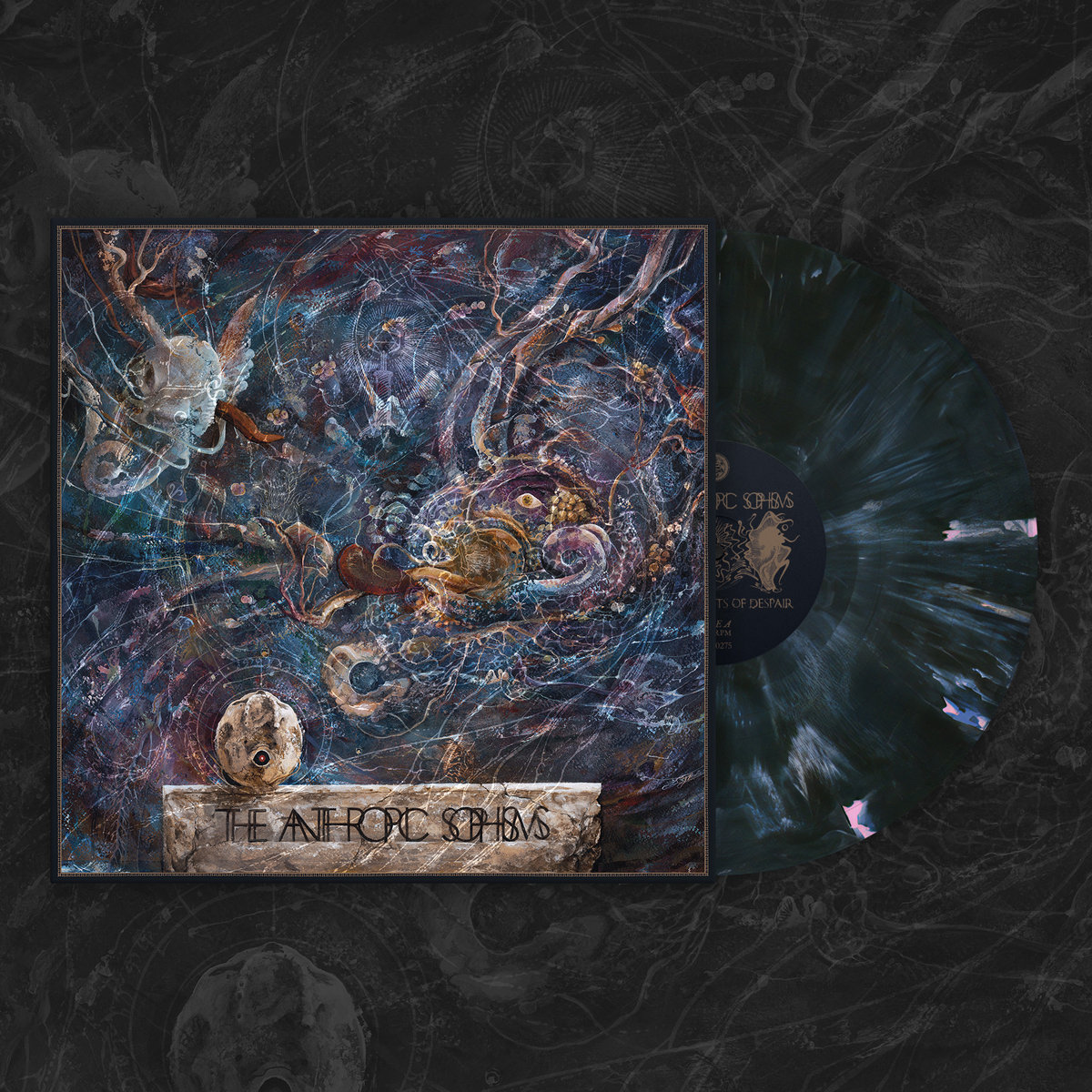 INFERNO The Anthropic Sophisms (On The Heights of Despair) - Vinyl LP (deep blue marble)