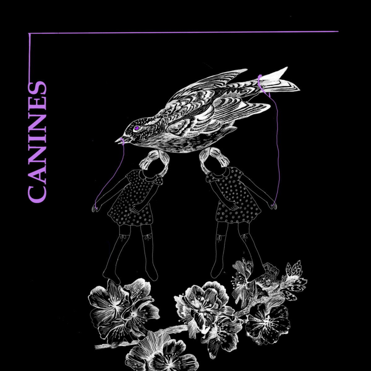 CANINES Demo - Cassette (transparent purple)