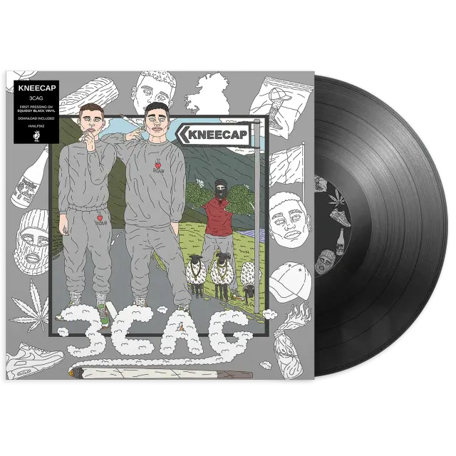 KNEECAP 3CAG - Vinyl LP (black)