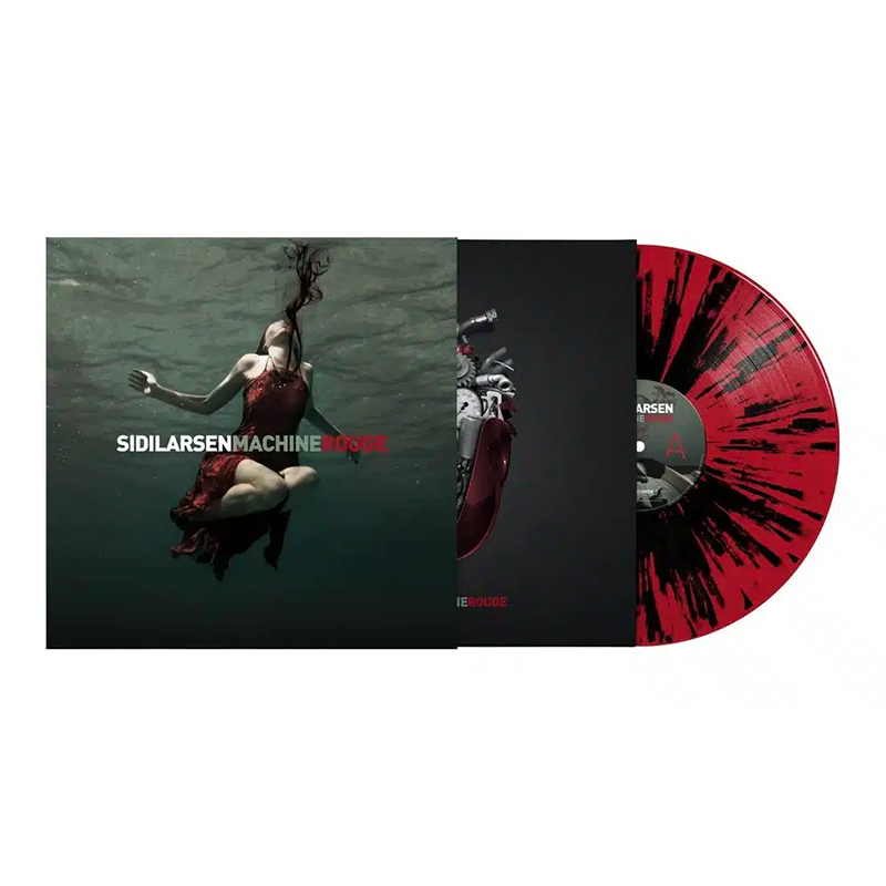 SIDILARSEN Machine Rouge - Vinyl LP (red black splatter)