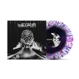 LIVING WEAPON Death In The Family - Vinyl LP (black ice in clear splatter)
